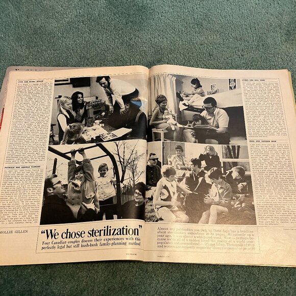 Vintage Chatelaine Magazine from August 1970 - Picture 5 of 6